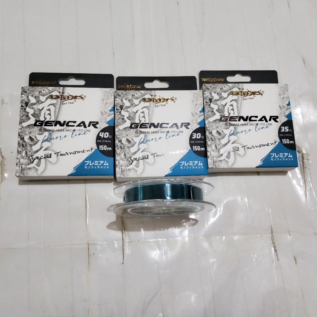 SENAR BLOOD GENCAR BLUE 150M