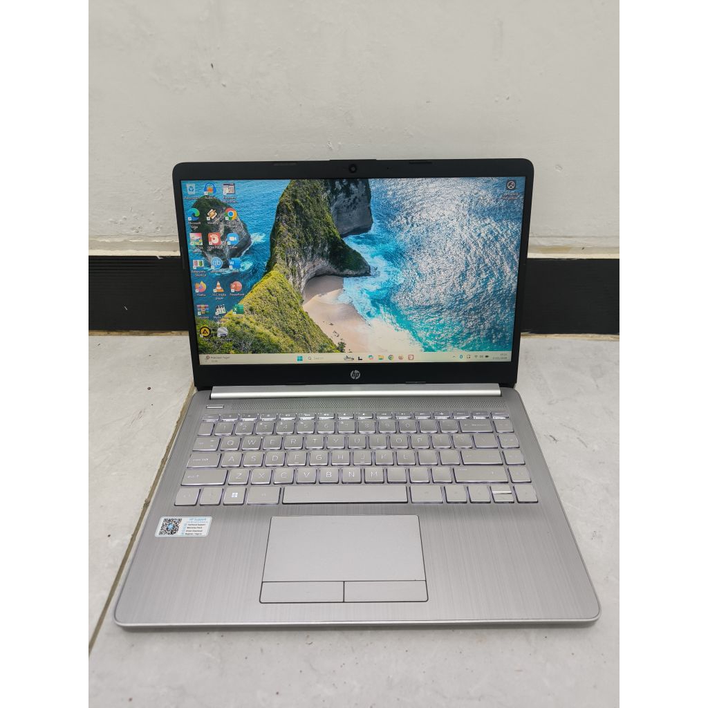 Hp 14S AMD Athlon Silver 3050U RAM 4GB SSD 512GB