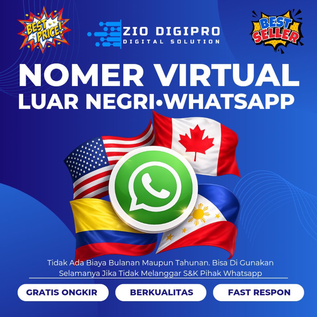 Nomor Virtual Luar Negeri Untuk Whatsapp