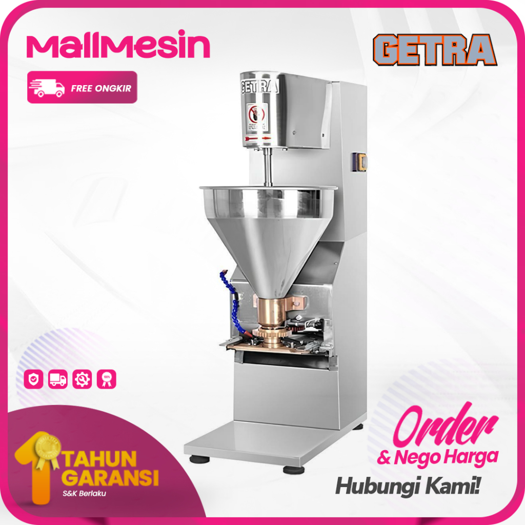 Mesin Cetak Bakso GETRA | Rangkaian Mesin Pembuat Bakso Pentol | Official Distributor