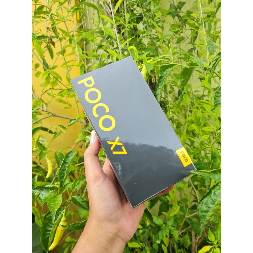 Poco X7 8/256 GB Baru, Garansi Resmi, Kondisi Baru