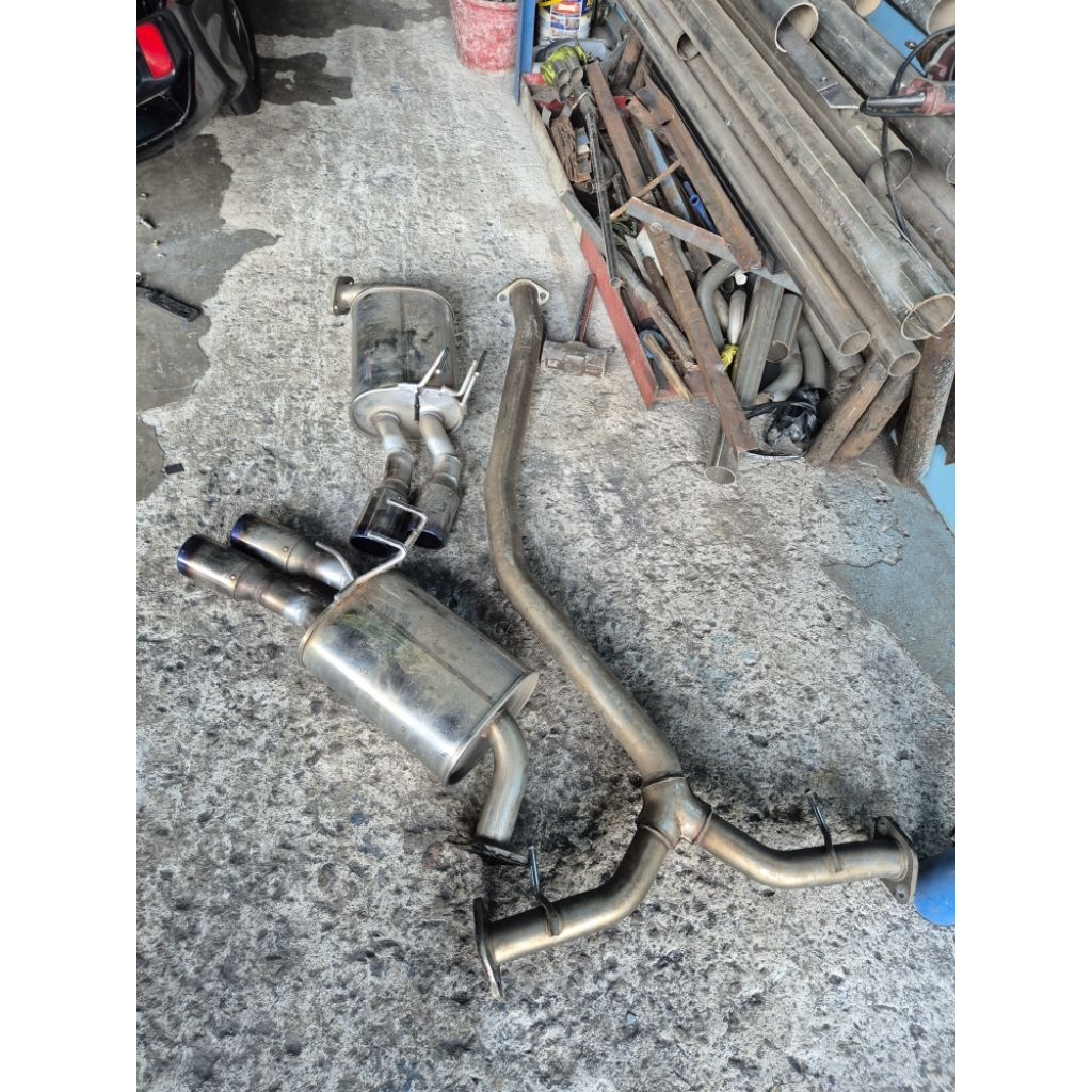 HKS Legal muffler Asli/Ori civic turbo sedan FC