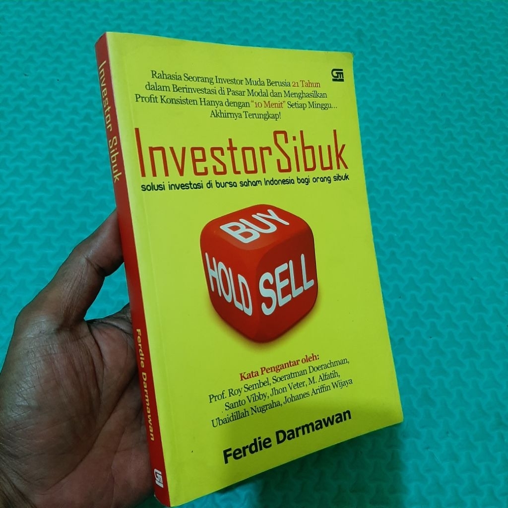 Investor sibuk solusi investasi di hursa saham indonesia bagi orang sibuk Ferdie Darmawan