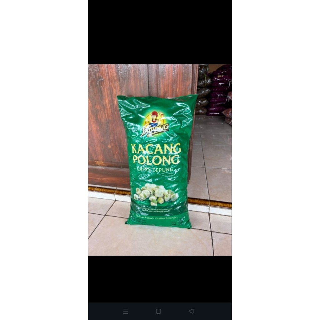 Kacang polong lapis tepung merk Jaipong