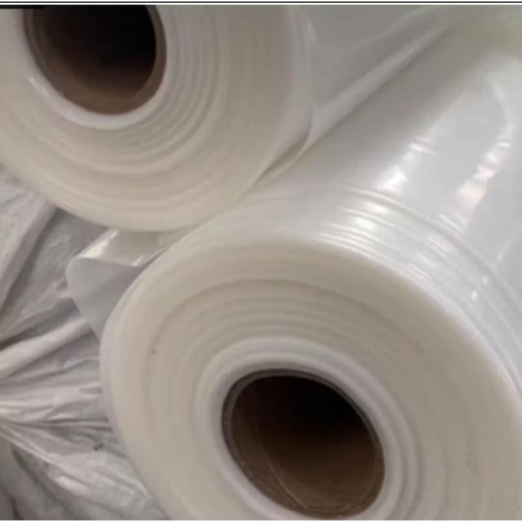 plastik UV 1roll lebat 4× panjang 100meter ketebalan 200micron