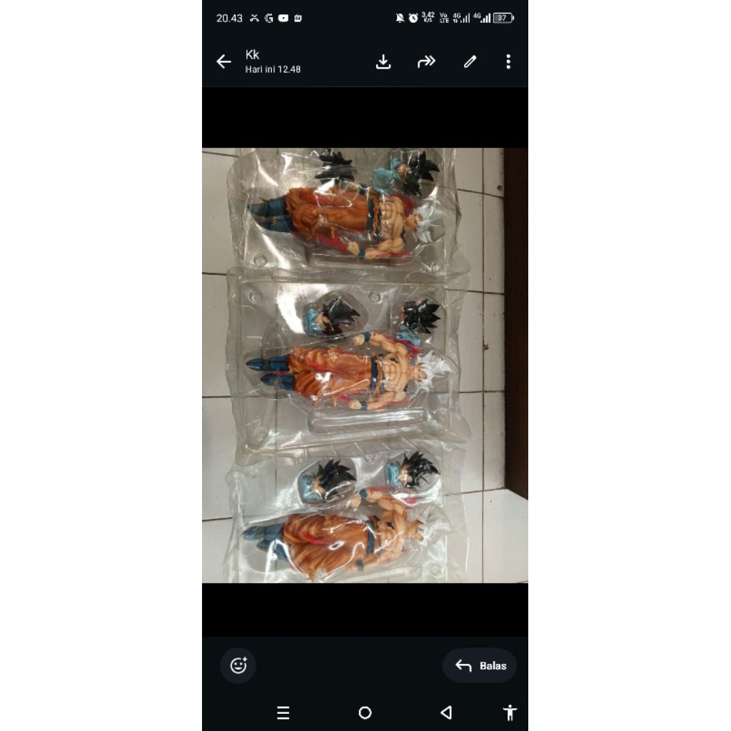 Goku ui recast action figure