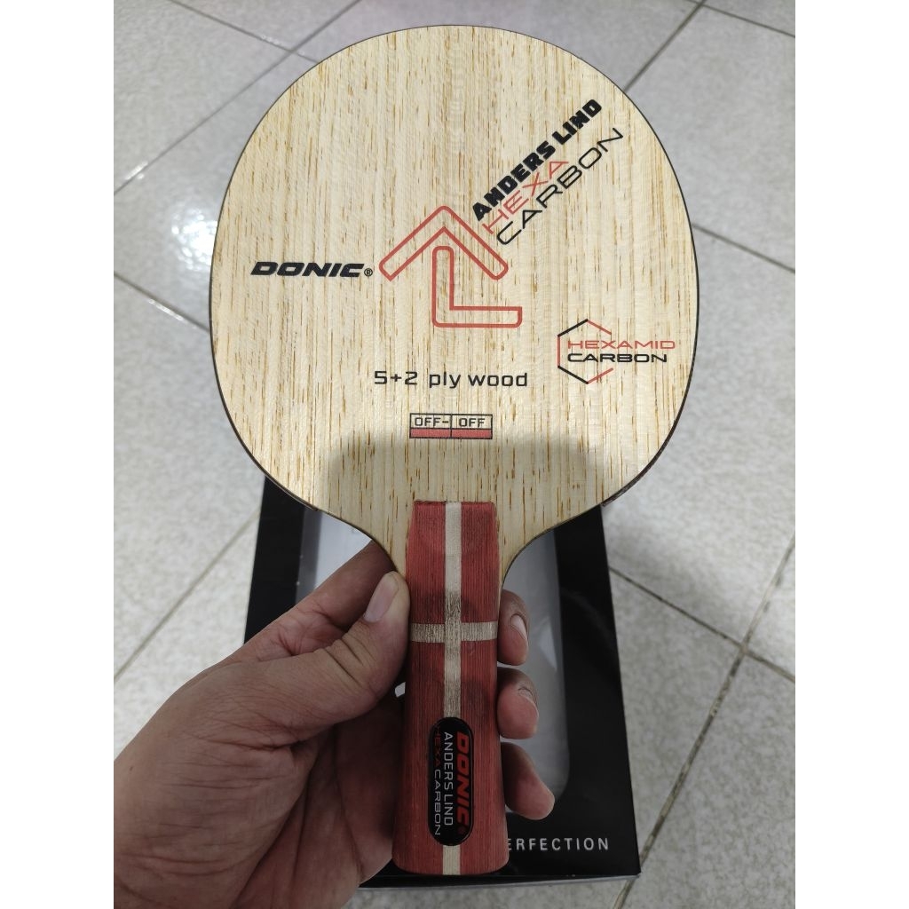Kayu pingpong Donic Anders Lind FL bekas like new
