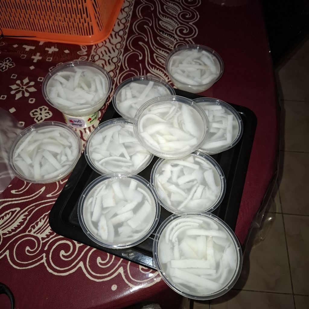 Puding Kelapa Jelly Kelapa