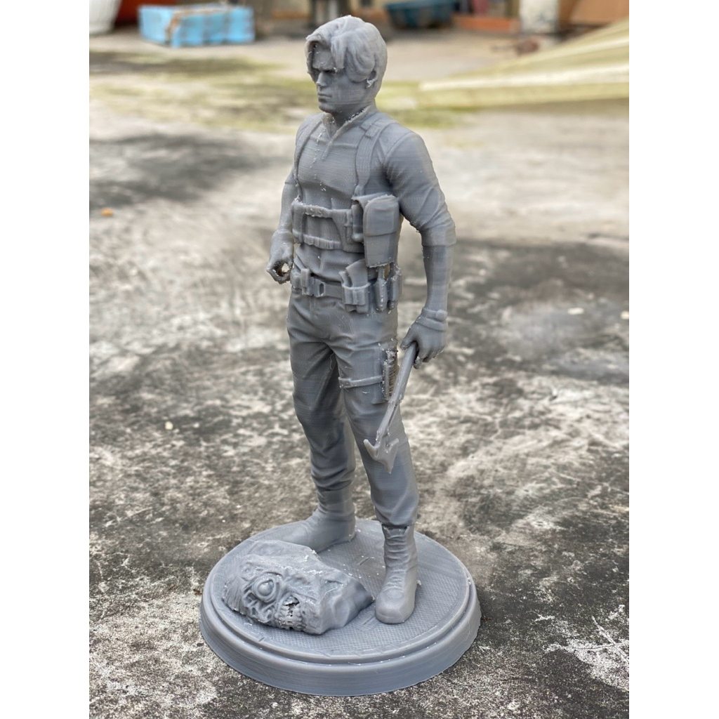Cetak 3D figure Resident Evil 9 Requiem
