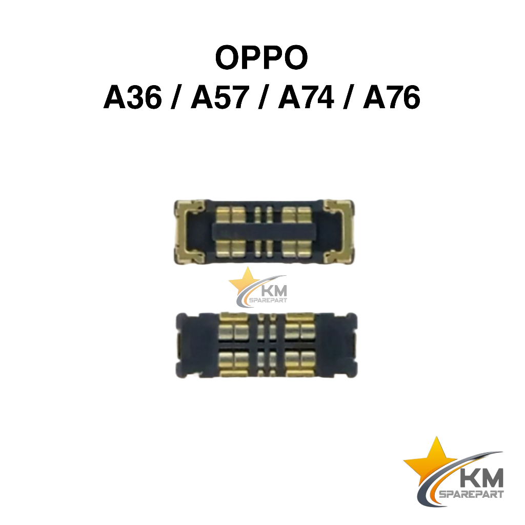Soket Connector Baterai Oppo A36 A57 A74 A76 Konektor Di Mesin