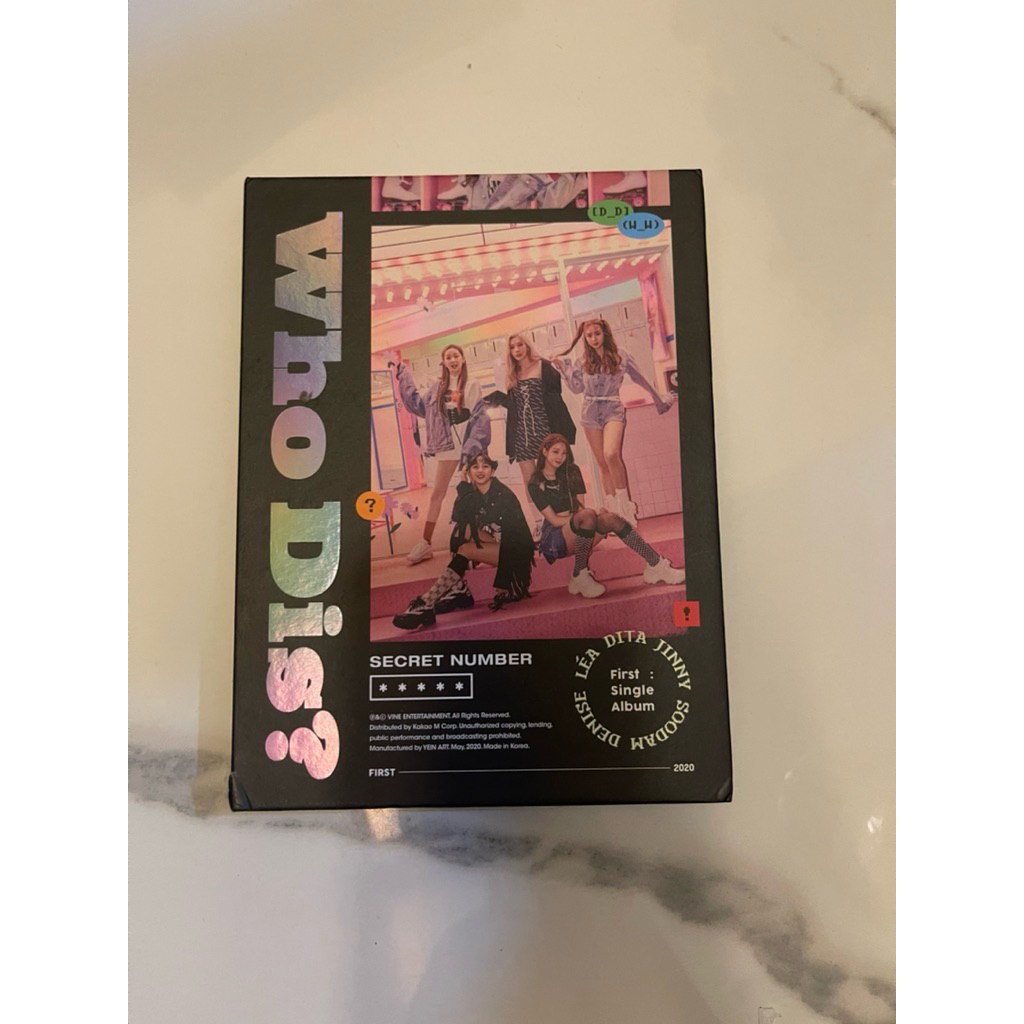 ALBUM SECRET NUMBER WHO DIS PRELOVED UNSEALED