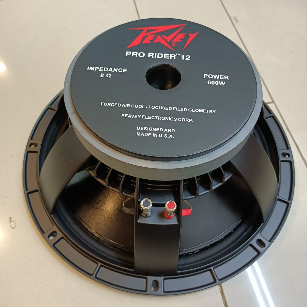 Speaker Peavey Pro Rider 12 Inch 600 watt - Komponen Speaker 12 Inci 600 Watt