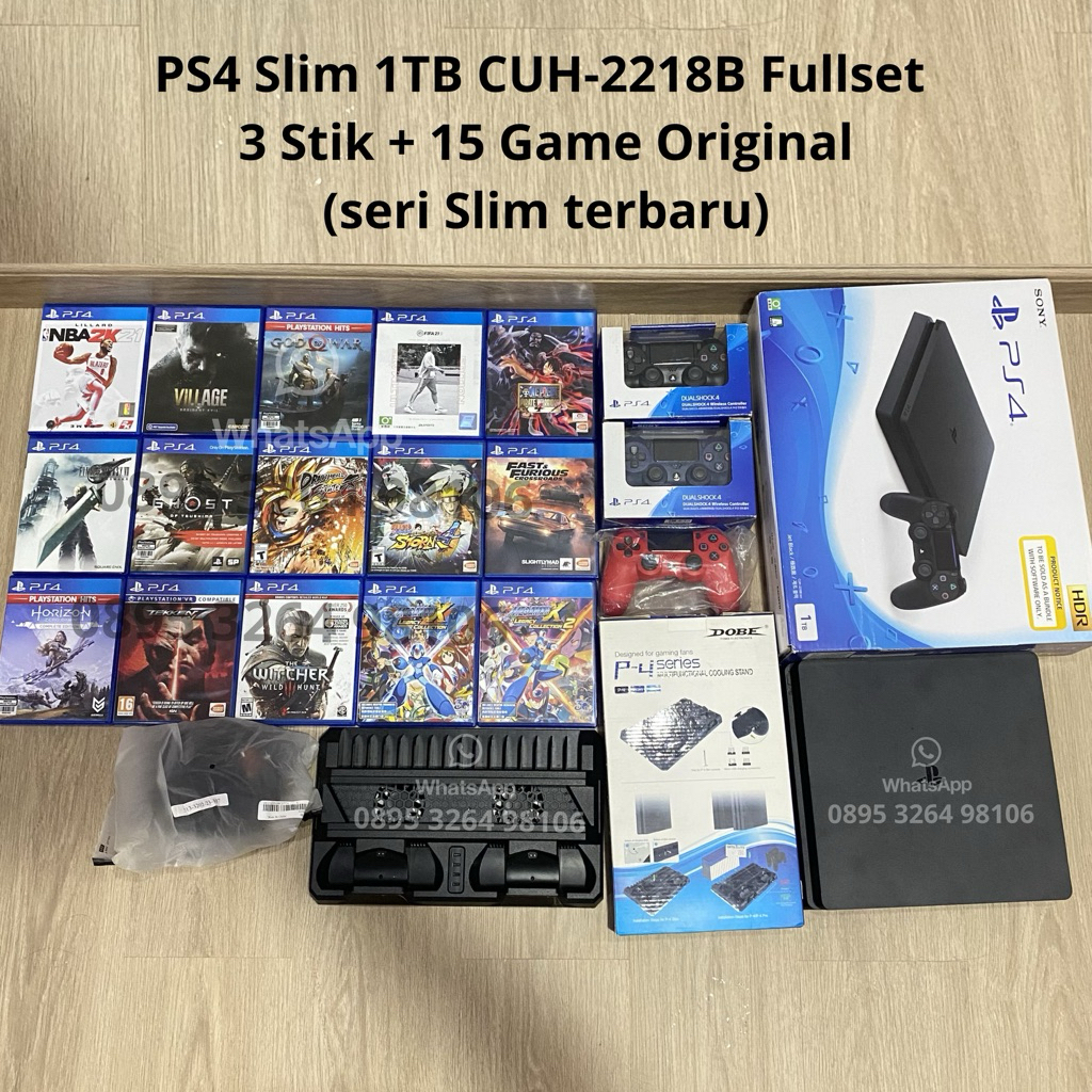 PS 4 SLIM 1 TB SLIM TERBARU SEBELUM PS 5
