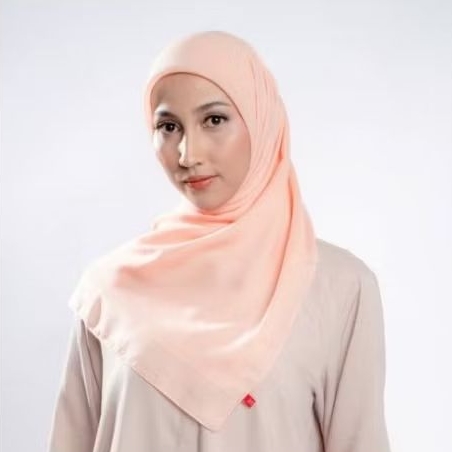 Zoya - Kayla Scarf - Kerudung Hijab Segi Empat Polos - Bahan Voal