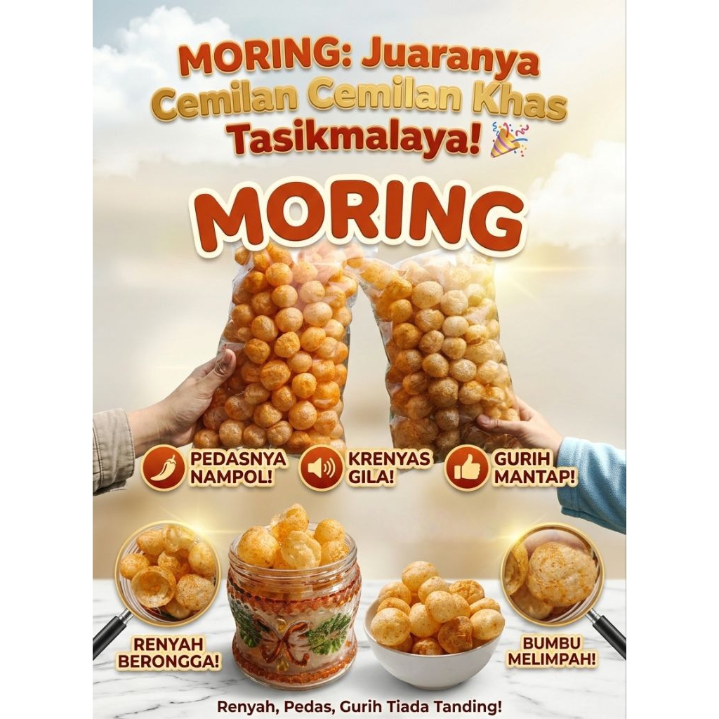 MOLRING KHAS TASIKMALAYA(MEDALSARI) berat 500g