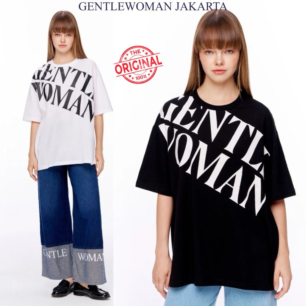 GENTLE WOMAN Oversize T-shirt