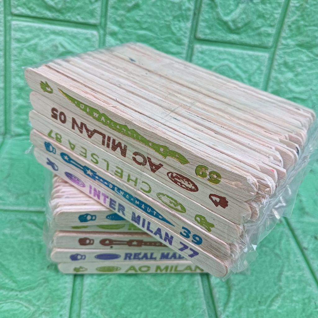 5 Pack Mainan Stik Gebrak Gambar Stick Seni 235pcs Grosir