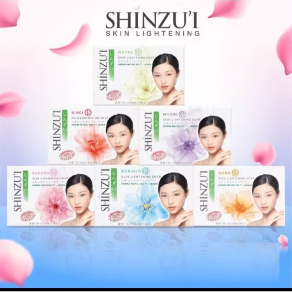 SHINZUI SABUN BATANG MELEMBABKAN 90 GRAM / SABUN BATANG SHINZUI