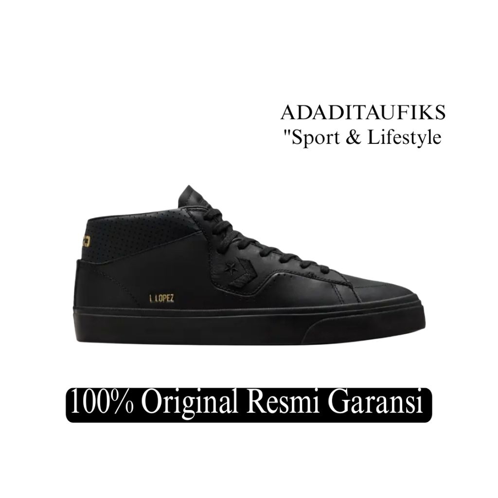 Sepatu Converse Louie Lopez Pro Mid Black