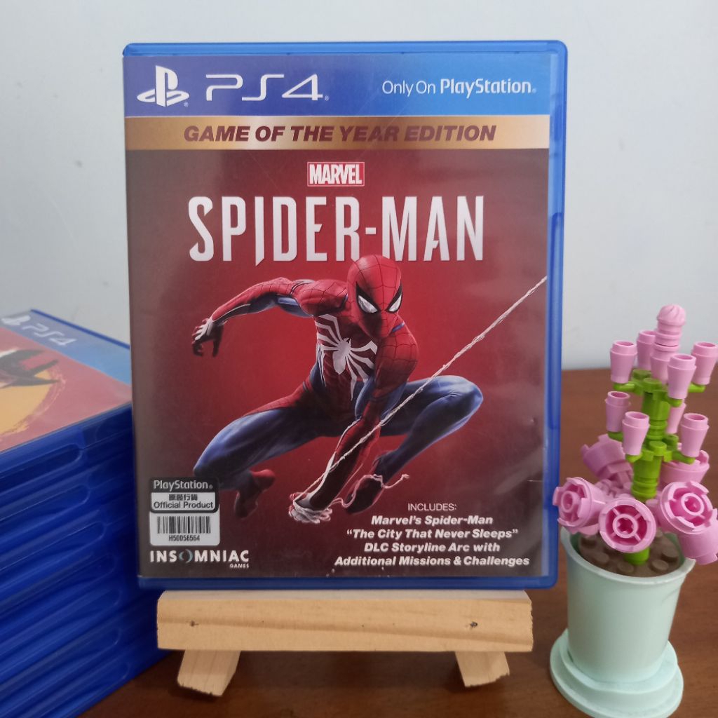 BD Kaset PS4 Marvel Spiderman - Second/Bekas