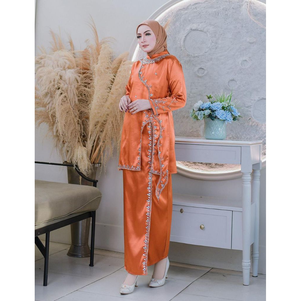 FREE HIJAB BAJU KURUNG MELAYU || BAJU KURUNG MALAYSIA || BAJU KURUNG TERBARU KOMBINASI PAYET || KURU