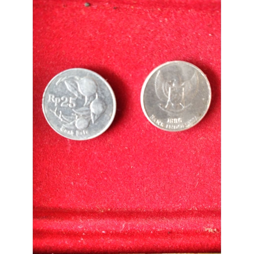 koin RP.25 BUAH PALA