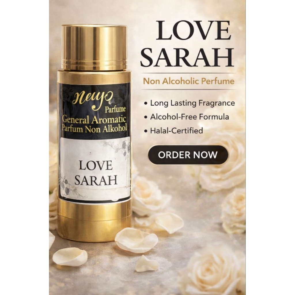 LOVE SARAH || PARFUM PREMIUM || TAHAN LAMA || NON ALKOHOL