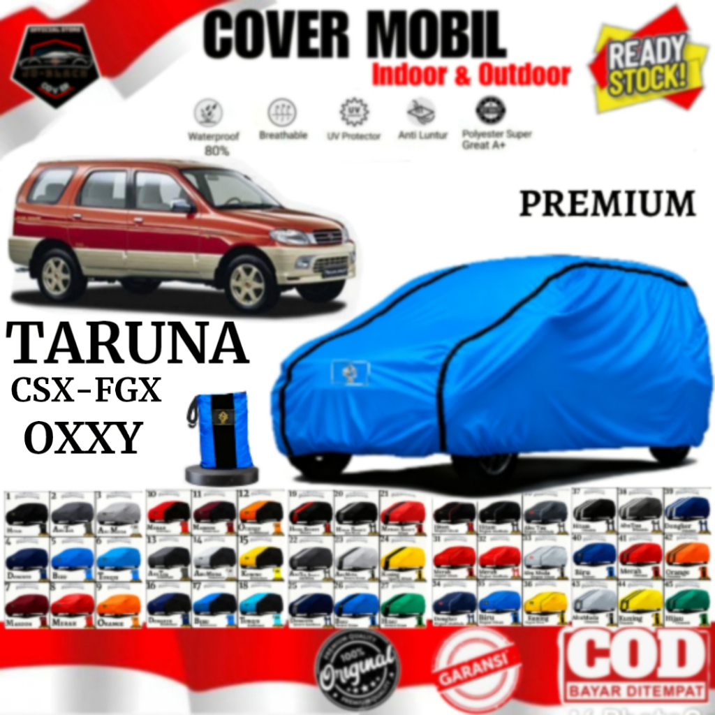 Sarung Cover Mobil Daihatsu Taruna CSX, FGX, Oxxy, Waterproof, UV Protection, Premium Super