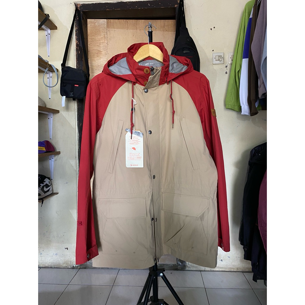 Jaket Mountain Parka Outdoor Aigle Size L