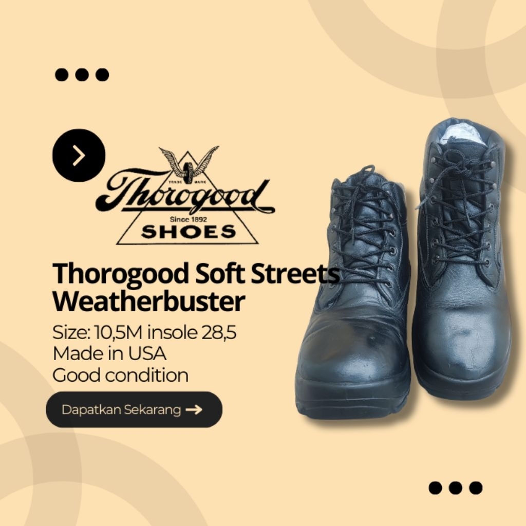 Thorogood Soft Streets Weatherbuster 6" Athletic Work Boots