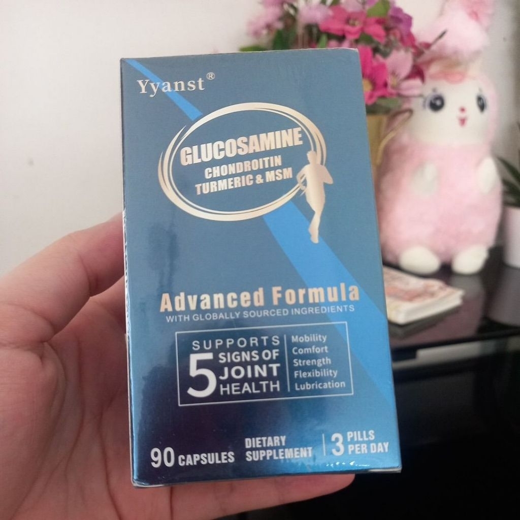 yyanst glukosamin, kondroitin,kunyit & msm suplemen sendi