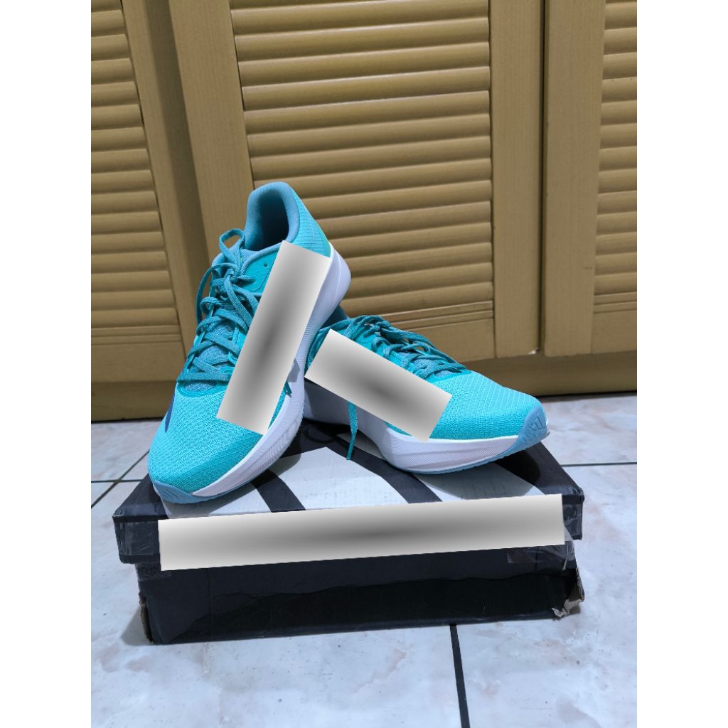 Sepatu Racing Running Pria Shoes ADD Duramo RC2 "Flash Aqua / Preloved Ink / Mint Ton" Ukuran 44,5 J
