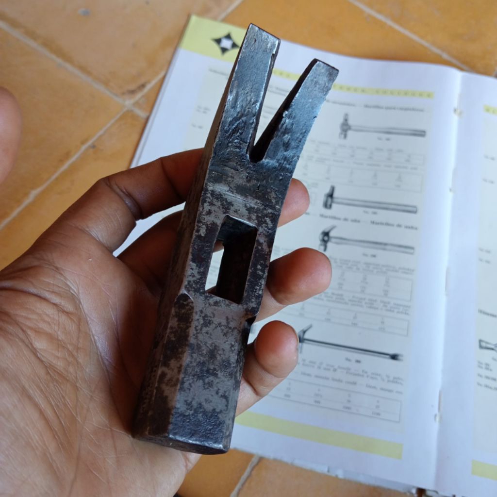 Palu Multingsi Merk Wuller Remscheid Germany Jadul - Palu Besi Lawas - Palu Besi Antik