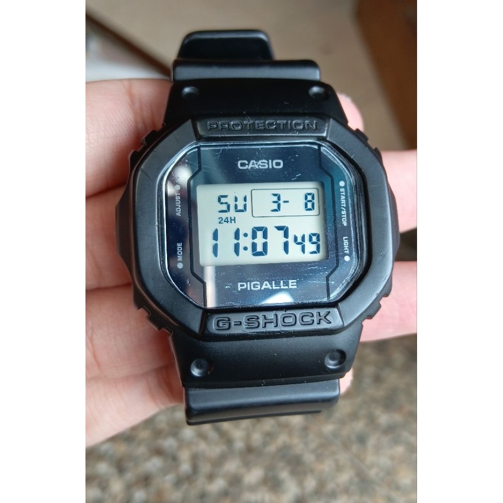 Casio G-Shock DW-5600PGB Collabs Pigalle Second/Bekas/Preloved
