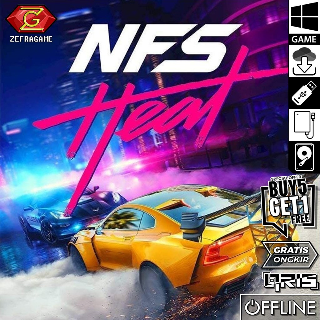 Need For Speed HEAT NFS HEAT Game PC Laptop Games