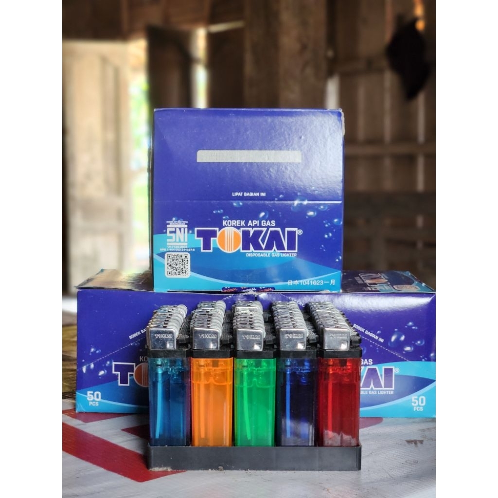 Korek Api Tokai Gas Isi 50 Pcs Sni Korek Tokai Sni Grosir Murah Korek Api Gas Serbaguna Co