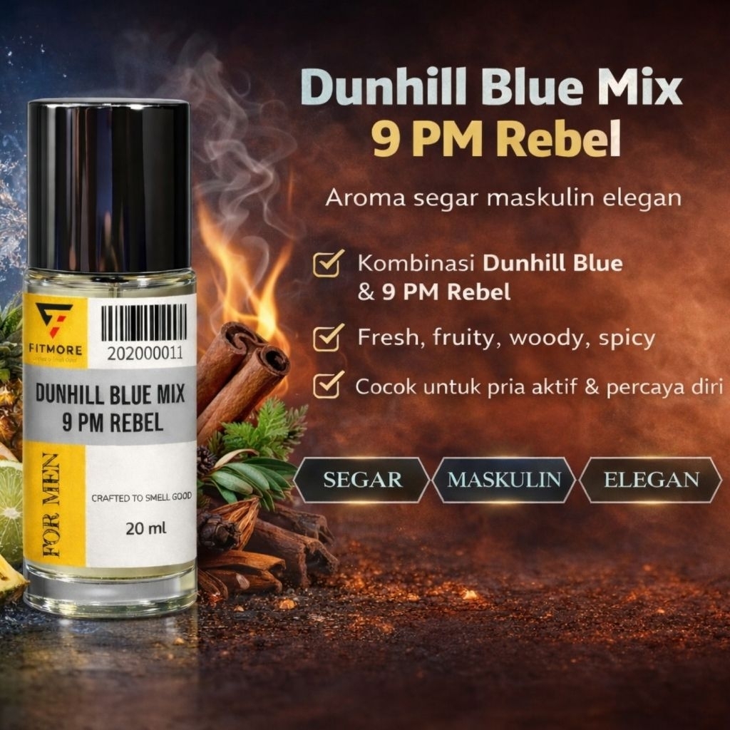 Dunhill Blue Mix 9 PM Rebel