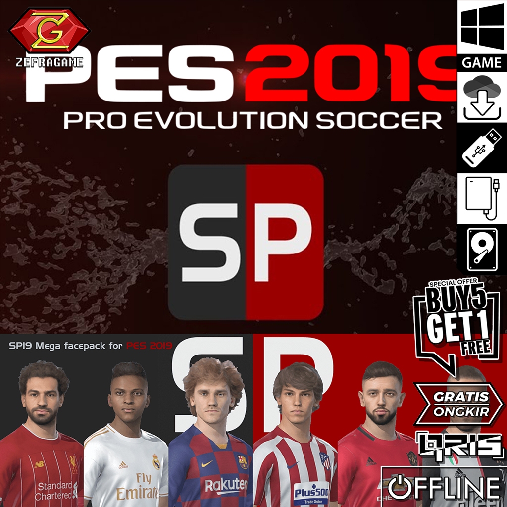 PES 2019 + Patch Terbaru Game PC Laptop Games