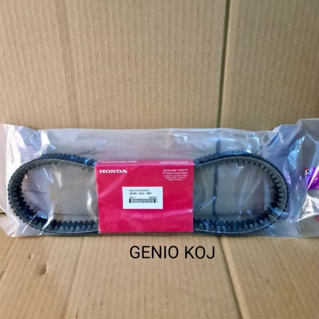 VAN BELT ONLY V-BELT TIMING BELT GENIO BEAT DELUXE BEAT STREET LED SCOPPY ESP KOJ ORIGINAL