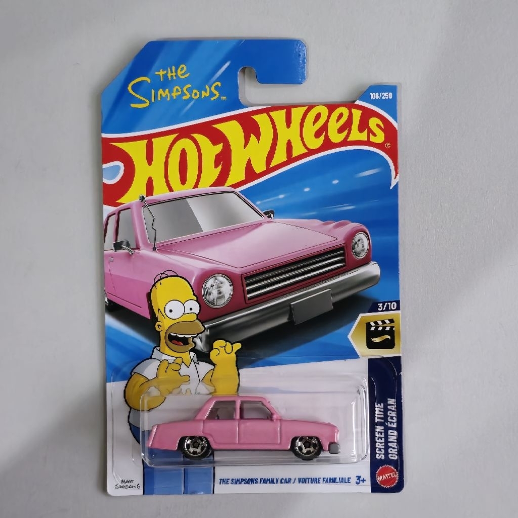 Hot Wheels The Simpsons Family Car