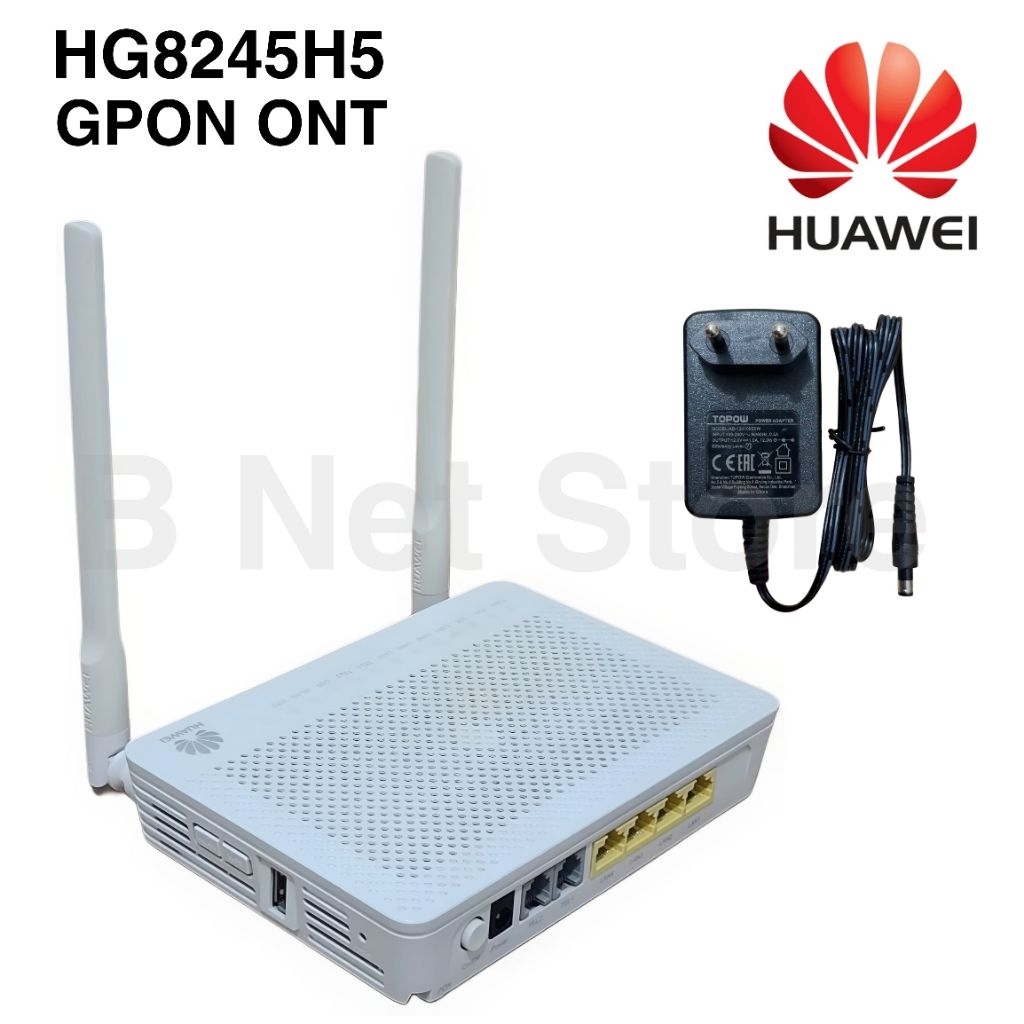 Huawei HG8245H5 GPON ONT + Adaptor