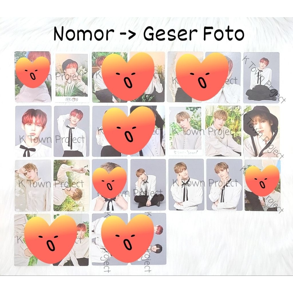 [READY - CLEARANCE SALE] TXT ACT:BOY ACT BOY CONCERT MINI PHOTOCARD SET SPECIAL GIFT CARD YEONJUN SO