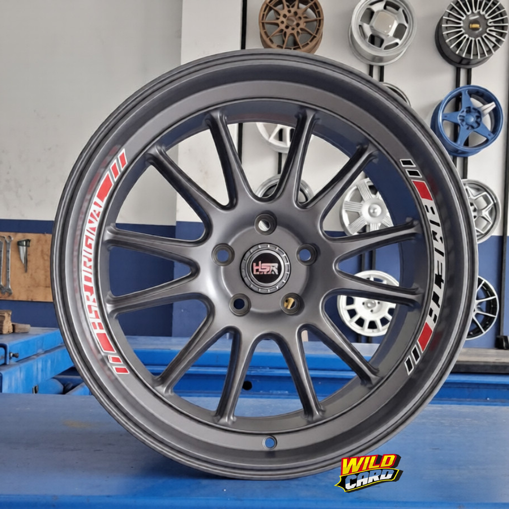 VELG MODEL VENOM RING 18 HSR AMETH LUBANG 5 MOBIL INNOVA,RUSH,TERIOS,CIVIC,CRV DLL
