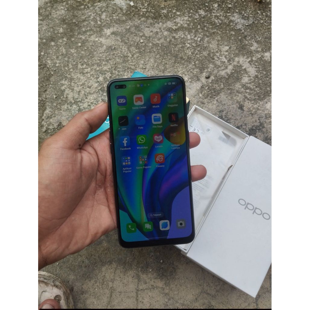 OPPO RENO 4 & 4F SECOND | RAM 8 / 128GB