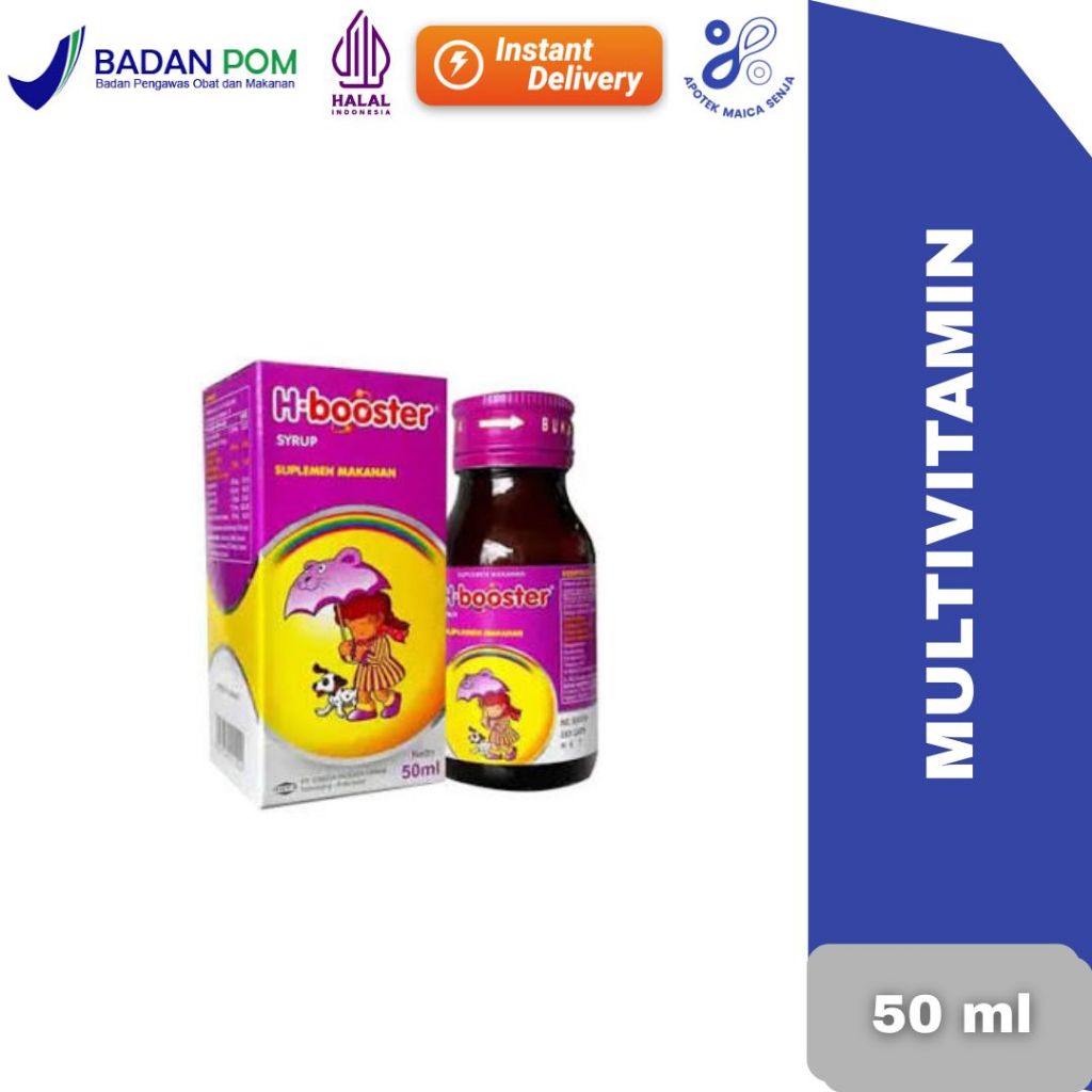 H-Booster Sirup Suplemen Vitamin Anak-Anak