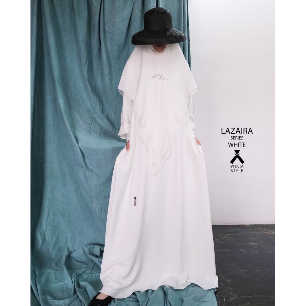 LAZAIRA WHITE  by yunia syar'i / Yunia Style