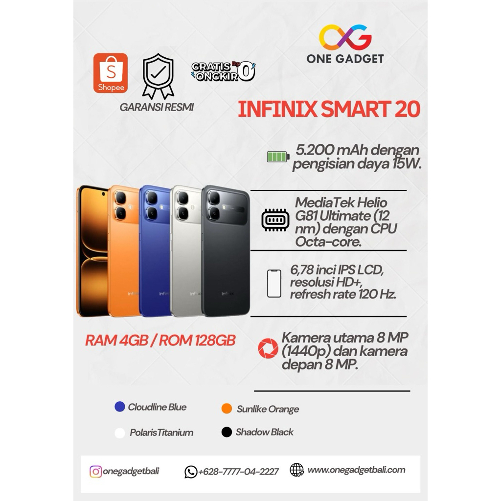 INFINIX SMART 20