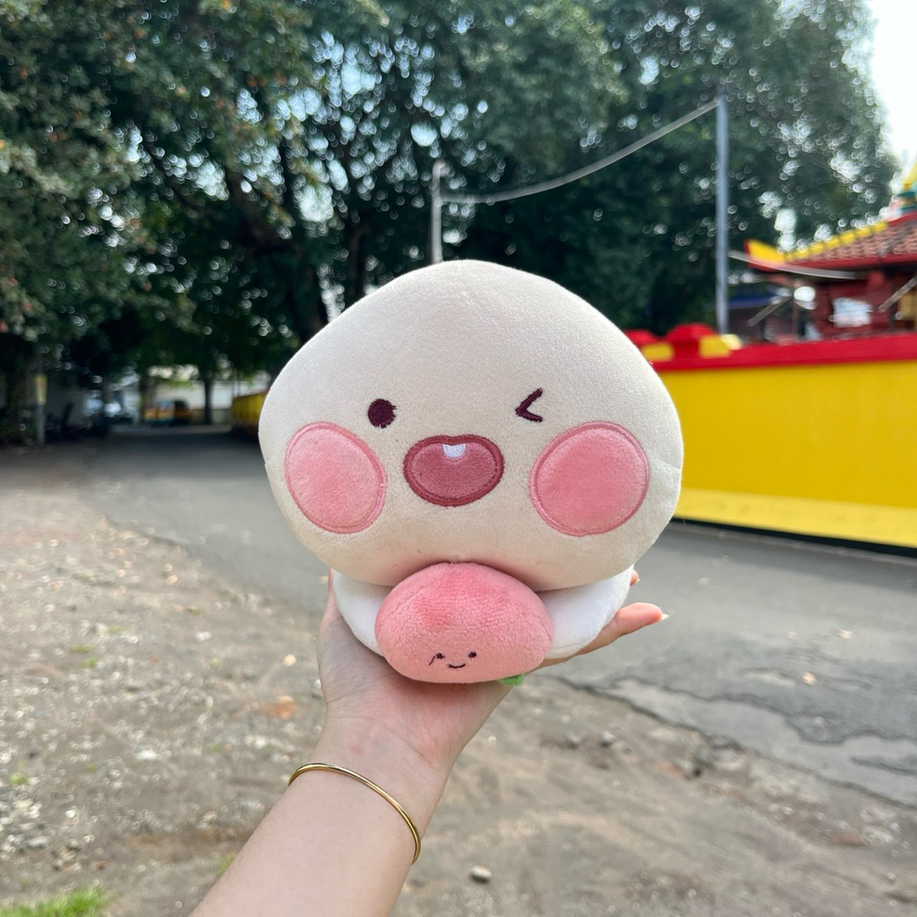 Boneka Apeach Tidur Kakao Friends ORIGINAL / Kakao Friends Plush Original