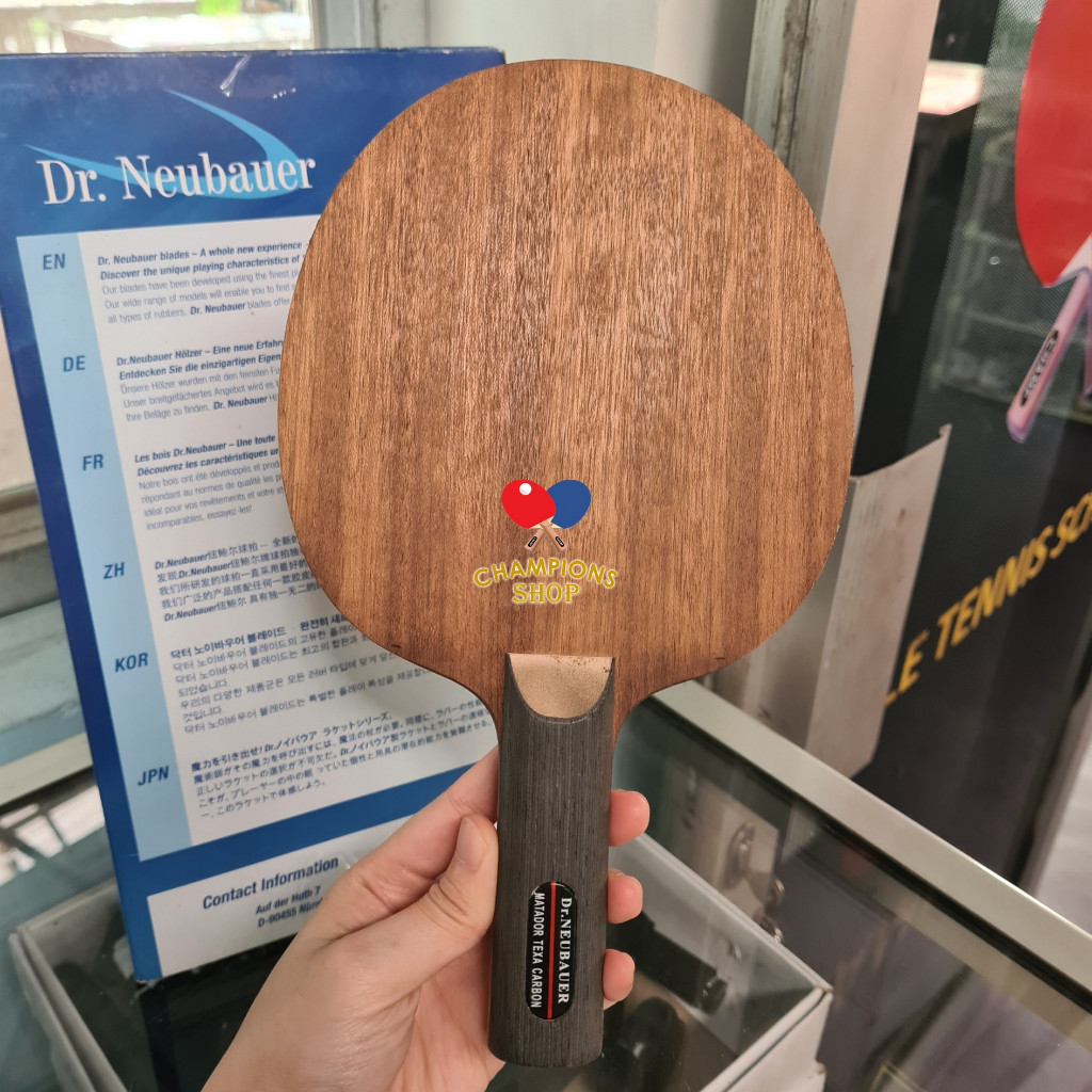 CHAMPS Kayu SECOND Bet Dr. Neubauer Matador Texa Carbon Bad Bed Bat Blade Pingpong Tenis Meja