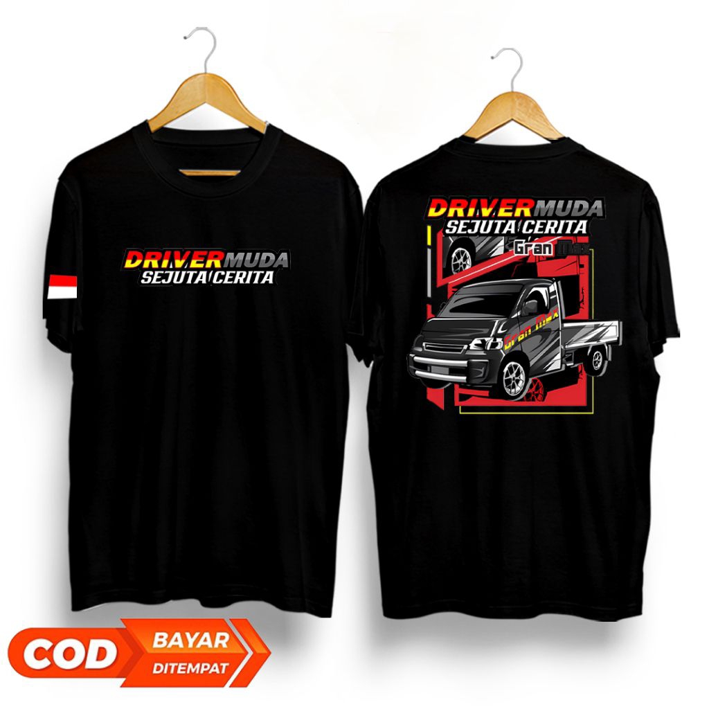 KAOS TSHIRT DRIVER MUDA SEJUTA CERITA//KAOS DRIVER GRAND MAX